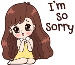 Boobib - I'm your girlfriend – LINE stickers | LINE STORE Sorry Dp, Cute Couple Pictures Cartoon, Love Cartoon Couple, Animated Emoticons, Cute Cartoon Images, Cute Emoji, Cute Couple Drawings, Cartoons Love, Cute Love Stories