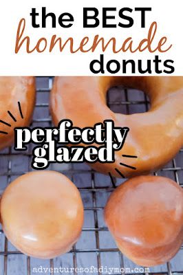 the best homemade donuts are perfectly glazed