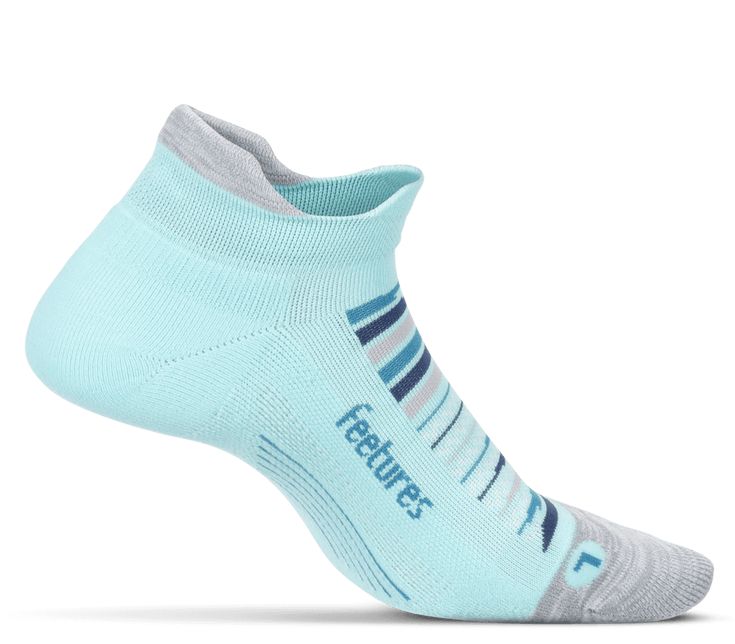 Elite Ultra Light No Show Tab Sock | Feetures! Socks Sock Sporty Lightweight Socks, Sporty Comfortable Lightweight Socks, Moisture-wicking Comfortable Functional Socks, Comfortable Running Socks Sweat Resistant, Athleisure Training Socks With Arch Support, Comfortable Sweat-resistant Running Socks, Comfortable Sweat Resistant Running Socks, Athleisure Socks With Arch Support, Sporty Socks For Running