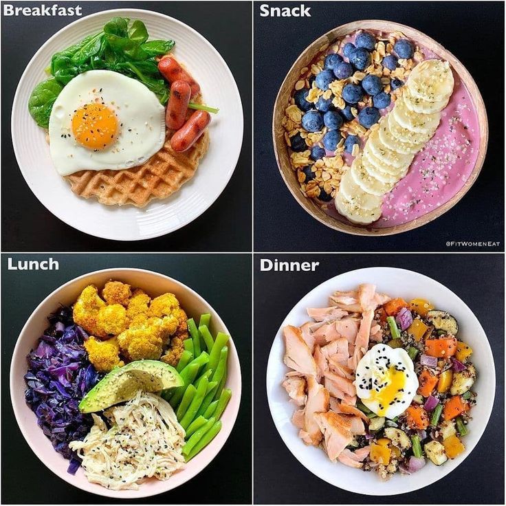 two bowls filled with different types of food next to chopsticks and strawberries