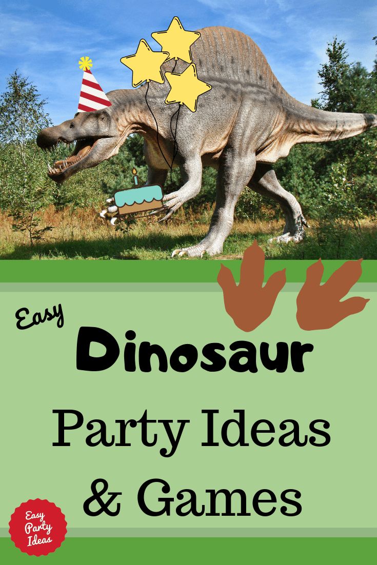 the dinosaur party ideas and games for kids