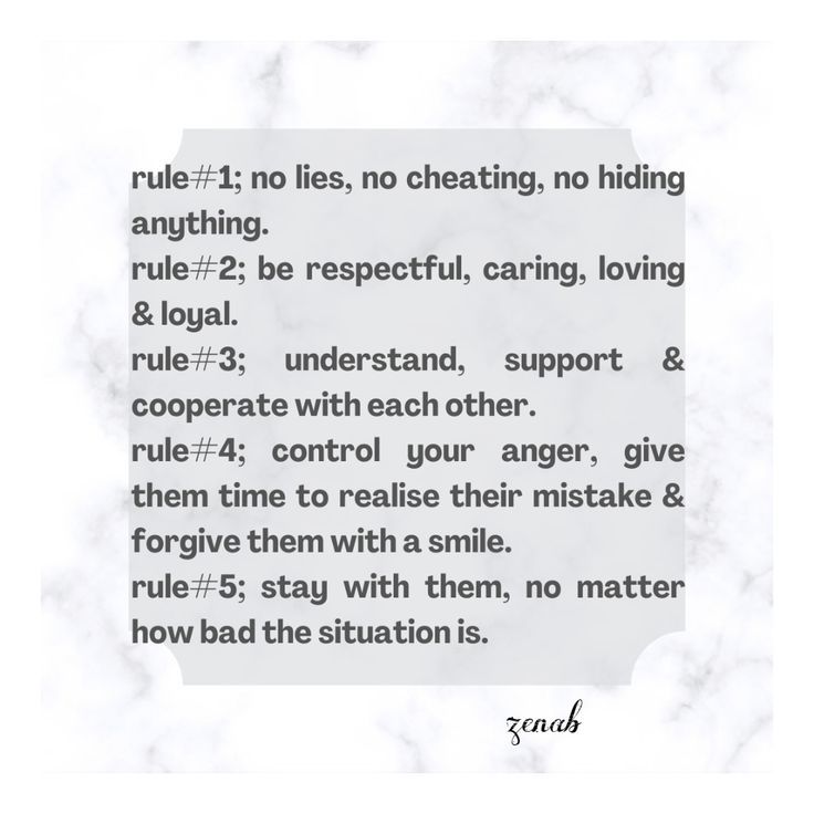 a piece of paper with the words rules on it