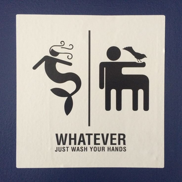 a bathroom sign that says whatever just wash your hands