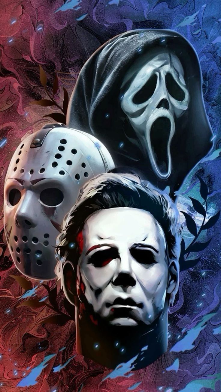 Micheal Myers Paintings, Michael Myers Drawings, Jason Voorhees Painting, Michael Myers Sketch, Micheal Myers Wallpaper, Jason Voorhees Wallpaper, Eerie Landscape, Halloween Killers, Drawing Horror