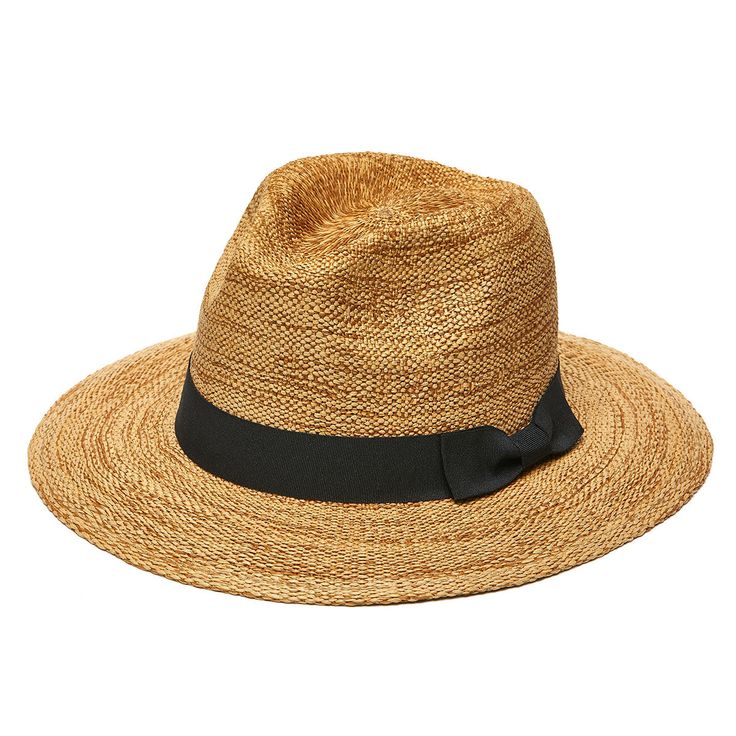 Look stylish while staying safe in the sun with the NS-0824 from the Kallina Collection. This practical hat features genuine Toyo straw and a polyester/cotton band, offering U.V. sun protection and an elastic fit for up to 56-58cm head circumferences. Canvas Flats, Look Stylish, Wide Brimmed, Panama Hat, Sun Protection, Fedora, The Sun, Straw, Sun