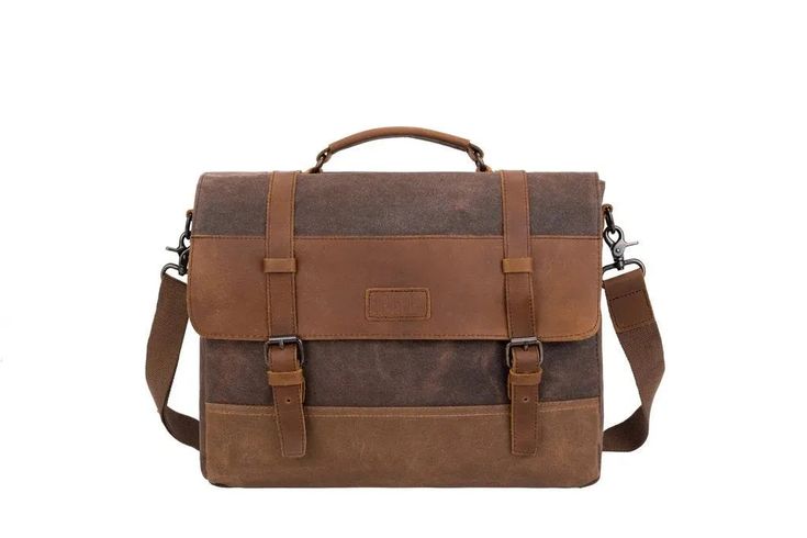 Eurosport Leonardo - Messenger Bag - Hatcountry Wax Canvas, Brown Water, Backpack Style, Canvas Messenger Bag, Bag Ideas, Leather Accents, Waxed Canvas, European Style, European Fashion