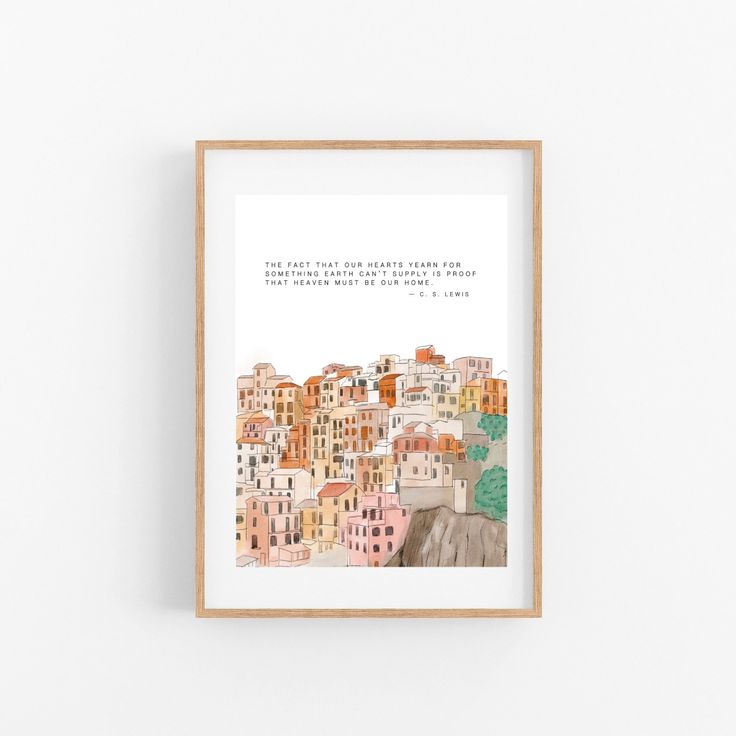 an art print with the words, i love you in english and spanish on it