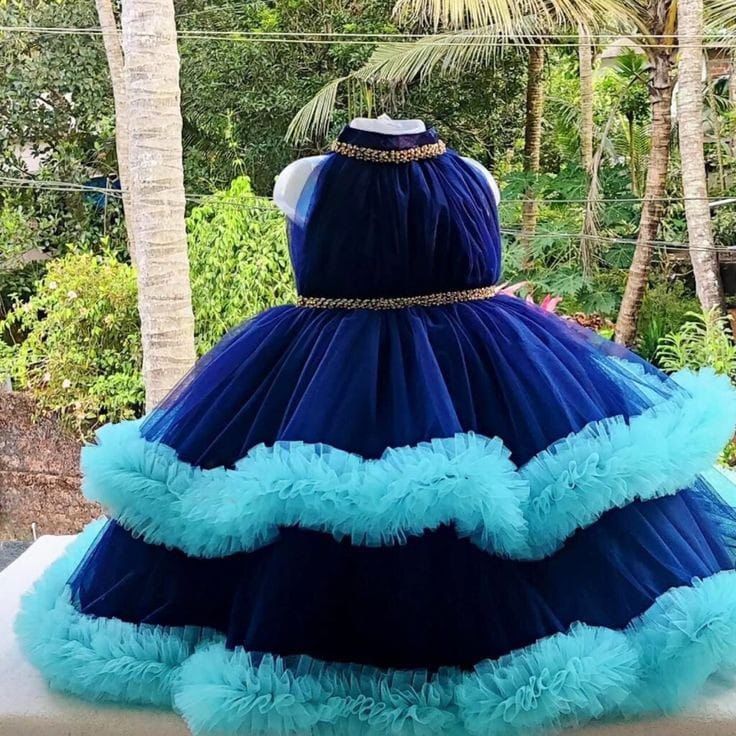 Ruffle Frock, Children Wears, Saree Outfits, Desinger Dresses, Birthday Frocks, Frock Models, Kids Frock, Frocks For Kids