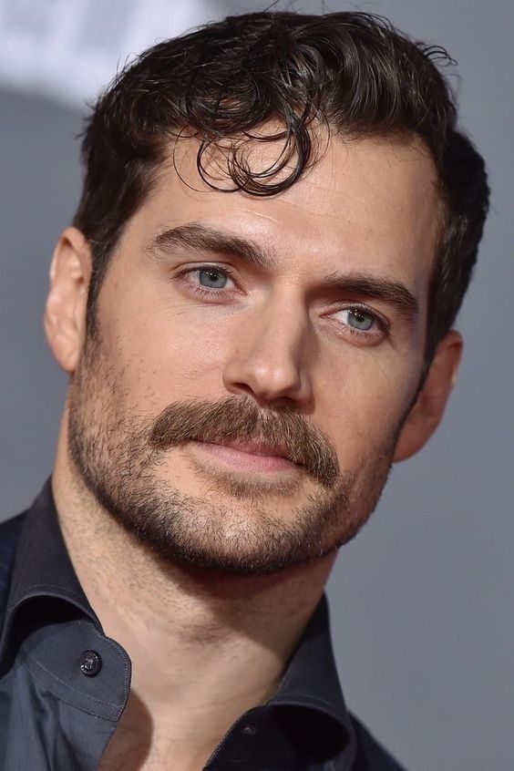 Henry Cavil Moustache, Henry Cavill Beardstache, Henry Cavill Mustache, Geralt Of Rivia Henry Cavill, Haircut Tip, Mustache Styles, Men's Facial Hair, Mens Facial Hair Styles, Geralt Of Rivia