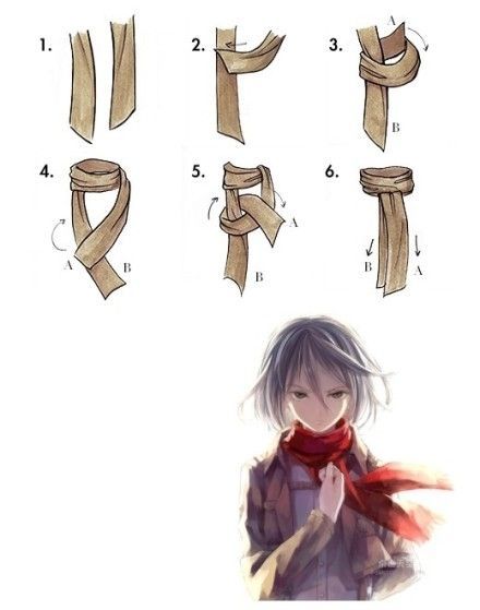 The way to wear the scarf like Mikasa from Attack on Titan, wearing my scarves like this from now on :3 Mikasa Scarf, Mikasa Cosplay, Aot Cosplay, Tie A Scarf, Anime Inspired Outfits, Casual Cosplay, Anime Accessories, Attack On Titan Art, Attack On Titan Anime