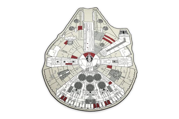 the star wars millennium cruiser cutout is shown