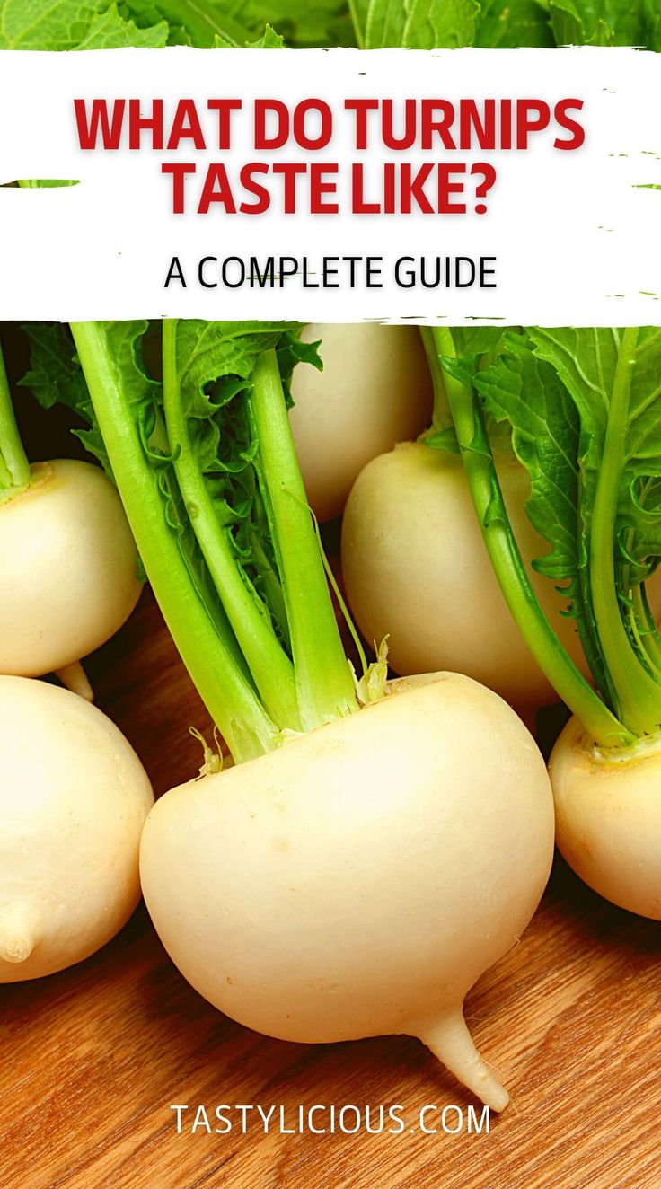 what do turnips taste like? a complete guide