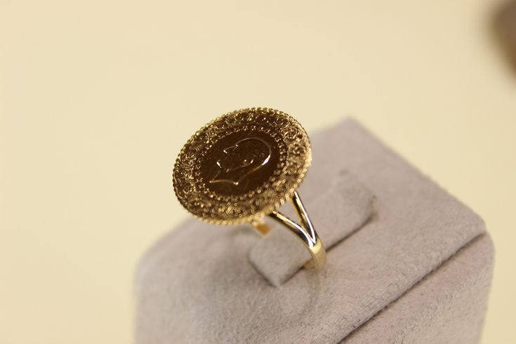 22K And 14K Gold Turkish Coin Ring, Gold Signet Ring, Statement Gold Coin Ring, Ataturk Lira Gold Ring, Coin Jewelry,Boho Coin Ring Gift, Quarter ( ceyrek ) Lira Coin Ring, Coin is 22K ( 916 ) Gold, Other Part Of The Ring is 14K ( 585 ) Gold, We Have All Ring Sizes, You Can Choose Your Ring Size, For Everyday, Mothers Day Gift, Anniversary Gift, Birthday Gift, Christmas Gift, Valentines Day Gift, Wedding Gift, Engagemet Gift, Great Gift For Her, For Him, Real Gold, No Gold-Filled Or No Gold Plat Turkish Gold Jewelry, Gold Coin Ring, Real Gold Necklace, Custom Signet Ring, Gold Rings Jewelry, Turkish Jewelry, Gold Signet Ring, Gold Statement Necklace, Coin Ring