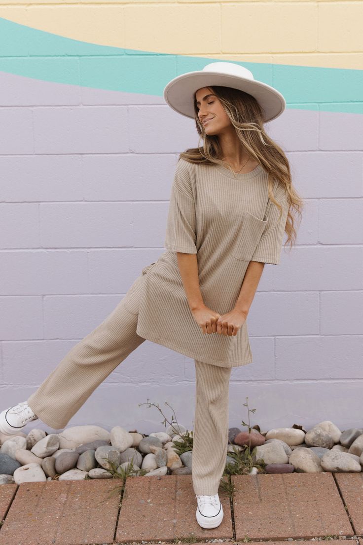 Essie Top-Sand Zara Hats, Boutique Clothing Store, Childrens Clothing Boutique, Perfect Pant, Cozy Night, Lilac Dress, Children's Boutique, Spring Style, Modest Outfits