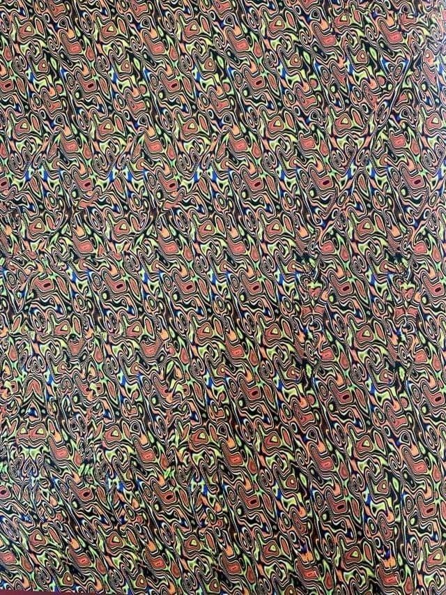 an image of a very colorful pattern that looks like it has been made out of fabric