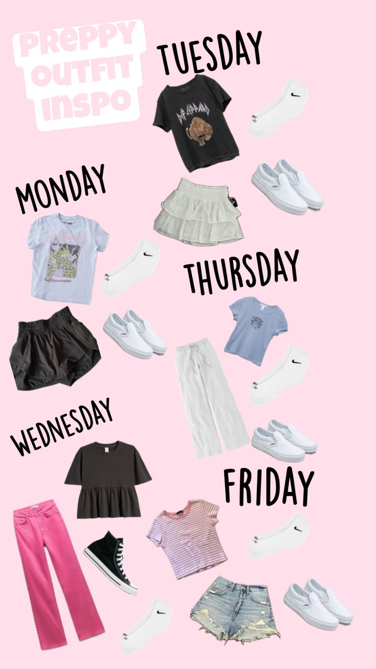 preppy outfit inspo!! #outfitinspo#preppy#school#week#goal300￼#f4f?? Northern Preppy Outfits, School Outfit Ideas Middle School, Preppy Skirt Outfits, Preppy Street Style, 7th Grade Outfits, Preppy Outfits For School, Preppy Skirt, Preppy School, School Week