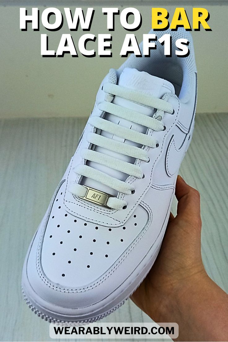 Customizing Air Force 1, Lacing Tennis Shoes, Air Force 1 Laces Ideas, How To Lace Air Force 1, Shoe Lace Patterns Step By Step, No Tie Shoe Laces Diy, Shoe Lace Hacks, Nike Shoe Laces, Air Force Women