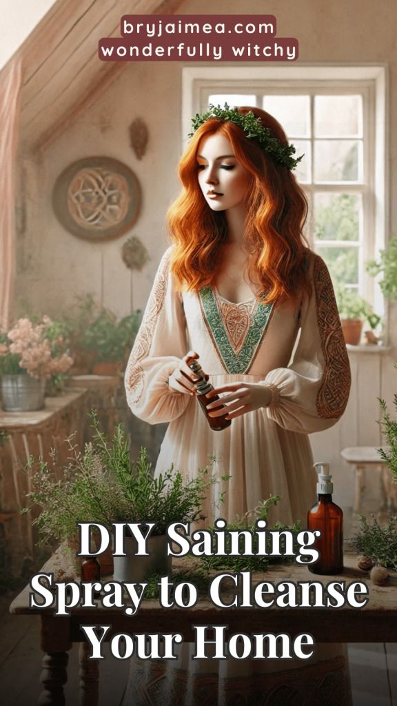 Cleanse your home with a DIY saining spray inspired by traditional Scottish practices. Using herbs, essential oils, and salt, this guide shows you how to create a powerful cleansing spray for protection, purification, and spiritual balance. Perfect for clearing negative energy and inviting positivity, this simple spray is an essential addition to your witchcraft practice and can be used regularly or for special rituals. How To Smudge For Beginners, Smudging Spray Recipe, Witchcraft Spray, Energy Cleansing Spray, Scottish Witch, Aura Cleansing Spray, Cleansing Your Home, Witchy Recipes, Spell Ideas