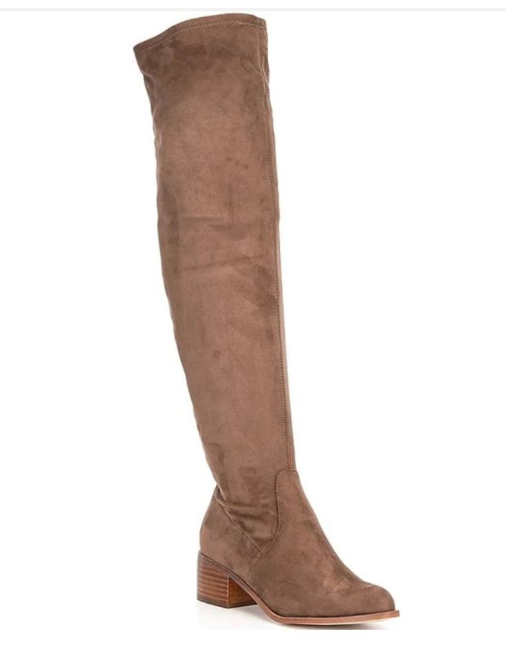 Over-The-Knee Boots Feature From Steve Madden. Fabric Upper , Synthetic Lining , Synthetic Sock , .Zipper Closure . Synthetic Outsole, Fabric Coateo Outsole. Approx. 20.75" Shaft Height. 14.5” Shaft Circumference 1.75" Heel Height. New , No Damages .No Box. Trendy Fall Knee-high Boots Medium Width, Brown Wide Calf Knee-high Boots, Trendy Beige Knee-high Boots For Fall, Trendy Fall Knee-high Boots, Wide Calf Over-the-knee Boots For Spring, Spring Wide Calf Over-the-knee Boots, Brown Knee-high Boots For Spring, Brown Knee-high Boots For Fall, Tall Brown Knee-high Boots