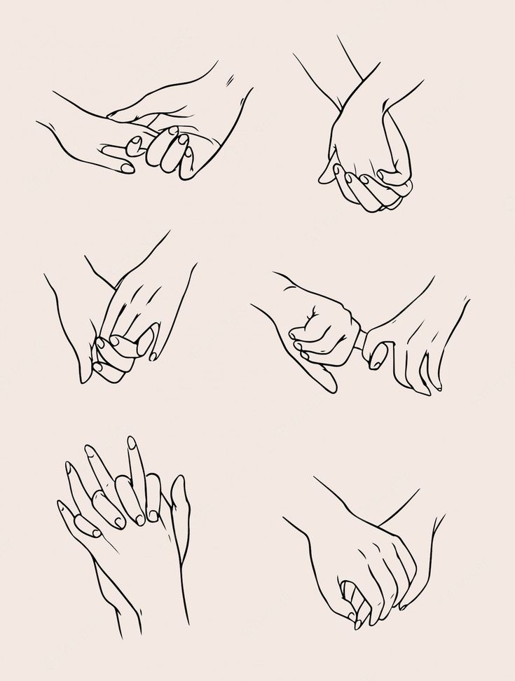 four hands are holding each other in different positions stock photo, images and royalty illustrations