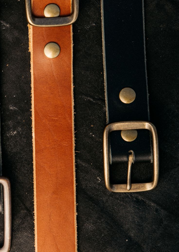 Simple, durable and works with everything. Hand made in our California shop of high quality 8oz American latigo leather, with a solid brass buckle. True to size, will soften and patina with wear. 1.5" thick leather strap. Vintage Belts With Brass Buckle For Everyday Use, Adjustable Belts With Antique Buckle For Everyday Use, Classic Belts With Brass Buckle For Everyday Use, Classic Everyday Belts With Brass Buckle, Classic Leather Belts And Suspenders With Brass Buckle, Bridle Leather Belt With Brass Buckle For Everyday Use, Everyday Bridle Leather Belt With Brass Buckle, Classic Bridle Leather Belt With Brass Hardware, Adjustable Bridle Leather Belt With Brass Buckle