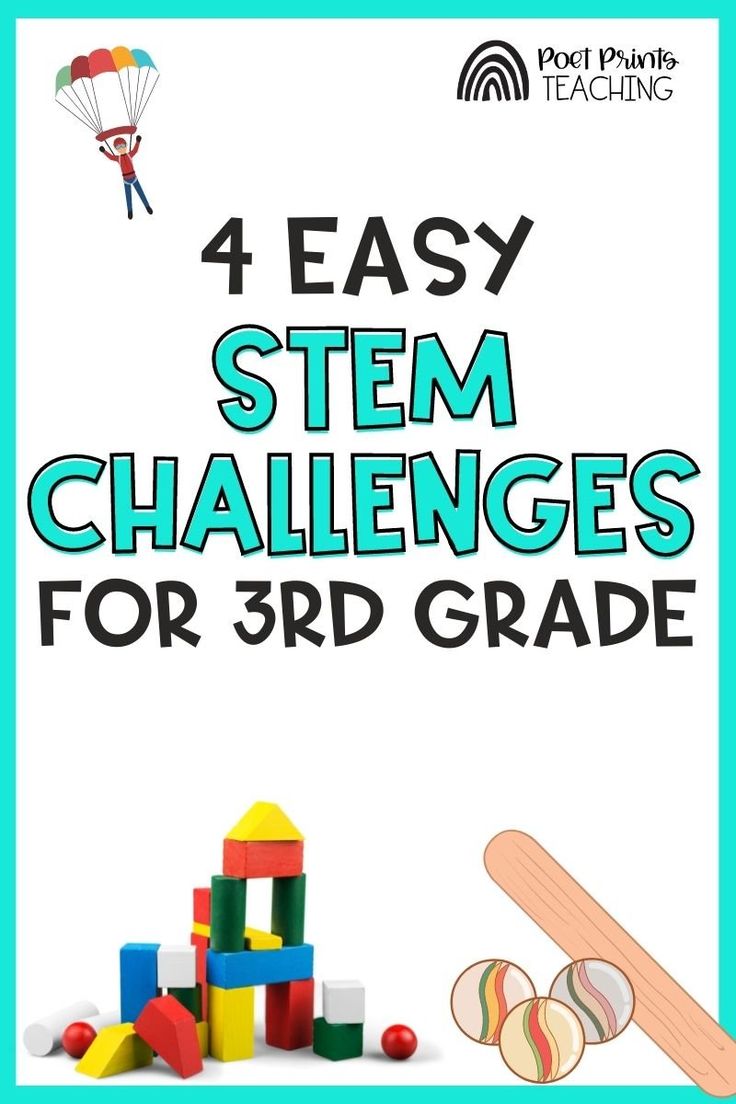 4 Easy STEM Challenges for Third Grade — Poet Prints Teaching Third Grade Stem Activities, Easy Stem Challenges, Easy Stem Activities Elementary, Third Grade Science Projects, Third Grade Projects, Classroom Stem Activities, Stem Projects Elementary, Math Stem Activities, Grade 3 Science