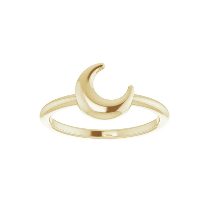 Chubby Crescent Moon Ring Shank Base Width: 1.7mm Shank Base Thickness: 1.7mm Approximate Top Height: 1.9mm Approximate Shoulder Width: 1.7mm Available Metals: 14KY, 14KR, 14KW, Platinum Made to order, please allow up to 10 business days for this style to ship. If you have any questions about this style, please feel free to message me directly prior to purchase.. Gift box included - if you have custom packaging requests, please message shop prior to purchase. This pendant makes the perfect gift Elegant 14k Gold Crescent Ring, Moon Shaped 14k Yellow Gold Rings, Moon Shaped 14k Gold Ring, Gold Moon Shaped 14k Gold Ring, 14k Gold Moon Shaped Ring, Gold Moon-shaped 14k Gold Ring, Celestial Crescent Yellow Gold Rings, Fine Jewelry Gold Crescent Ring, Gold Moon Shaped Elegant Ring