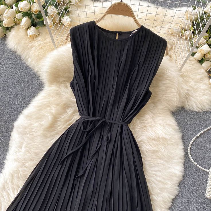 Black A line short dress fashion dress Material: blended Color: black Size(cm): free size length 120 bust 100 waist 112 Short Dress Styles, A Line Shorts, Dress Material, Dress Fashion, Dress Materials, Short Dress, Free Size, Short Dresses, Fashion Dresses