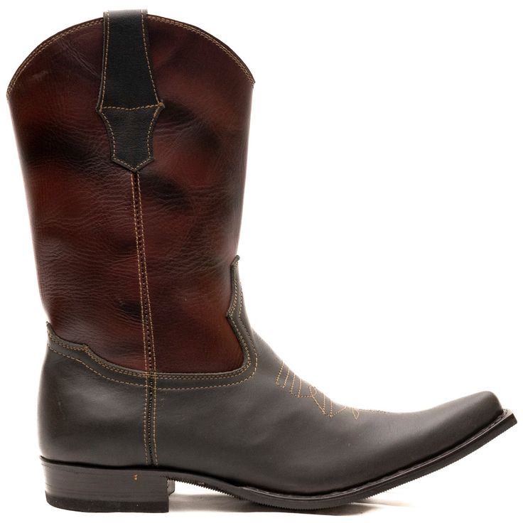 There's nothing like a real pair of Mexican Cowboy Boots. The way they smell when you first get them, the smooth patina the worn leather shines, and best of all how only your foot fits in what seems to be the perfect fitting boot. Shaft Height: 11.02 in. Heel Height: 1.18 in. Rugged Boots With Leather Sole For Western-themed Events, Classic Distressed Brown Boots For Ranch, Fall Moto Boots For Western-themed Events, Western Snip Toe Oiled Leather Boots, Distressed Brown Snip Toe Boots In Oiled Leather, Distressed Brown Oiled Leather Boots With Snip Toe, Leather Chelsea Boots With Snip Toe, Western Oiled Leather Boots With Leather Lining, Classic Distressed Brown Leather Boots