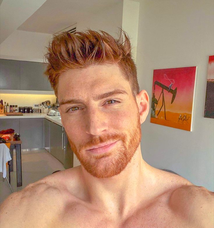 Ginger Hair Men, Red Hair Men, John Tucker, Redhead Men, Ginger Boy, Beard Styles Short, Short Beard, Ginger Men, Great Beards