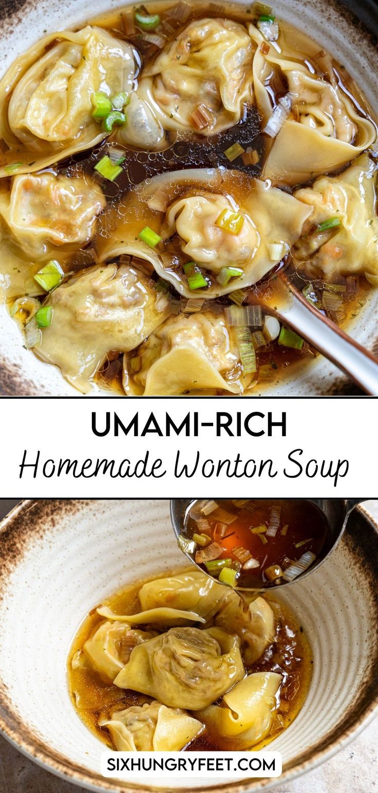 homemade wonton soup Veggie Wonton Soup, Mini Wonton Soup Recipe, Wonton Soup Bokchoy, Vegetable Wonton Soup, Wor Wonton Soup Recipe Authentic, Vegetarian Wonton Soup, Vegan Wonton Soup, Wonton Soup Broth Recipe, Deconstructed Wonton Soup