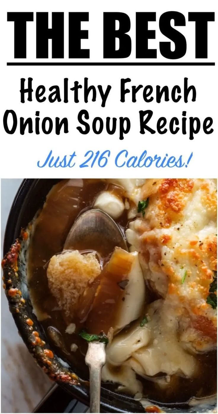 the best healthy french onion soup recipe just 20 calories