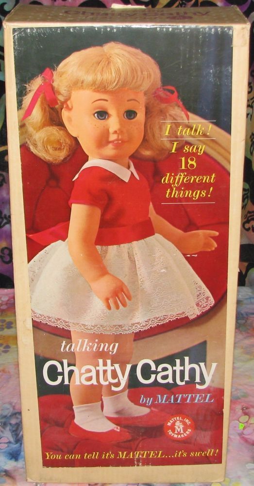 a box with an image of a doll on it