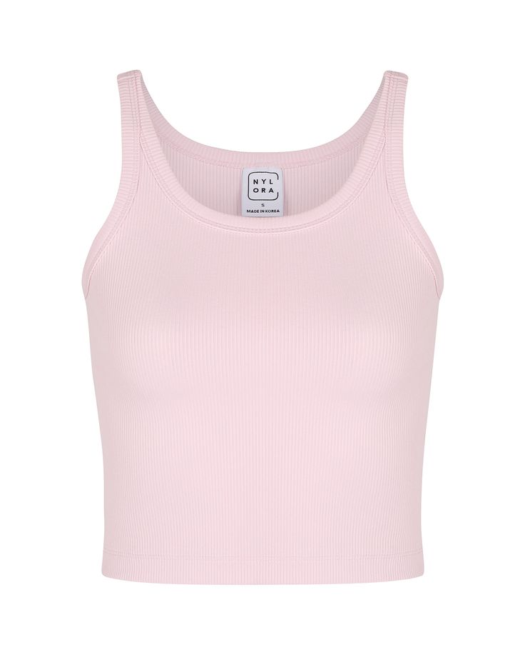 DETAILS: Color : Light pink 93% Polyester, 7% Spandex Machine wash SIZE & FIT: Fits true to size Front length : 11 1/2" Bust : 11 3/4" Pink Sleeveless Elastane Activewear, Pink Seamless Activewear For Summer, Pink High Stretch Sleeveless Top, Trendy High Stretch Pink Tank Top, High Stretch Pink Sleeveless Top, High Stretch Seamless Pink Tank Top, High Stretch Sleeveless Pink Top, Pink Seamless Tops, Trendy Pink Seamless Tank Top