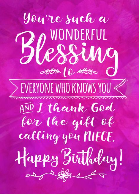 a birthday card with the words, you're such wonderful blessing to everyone who knows you