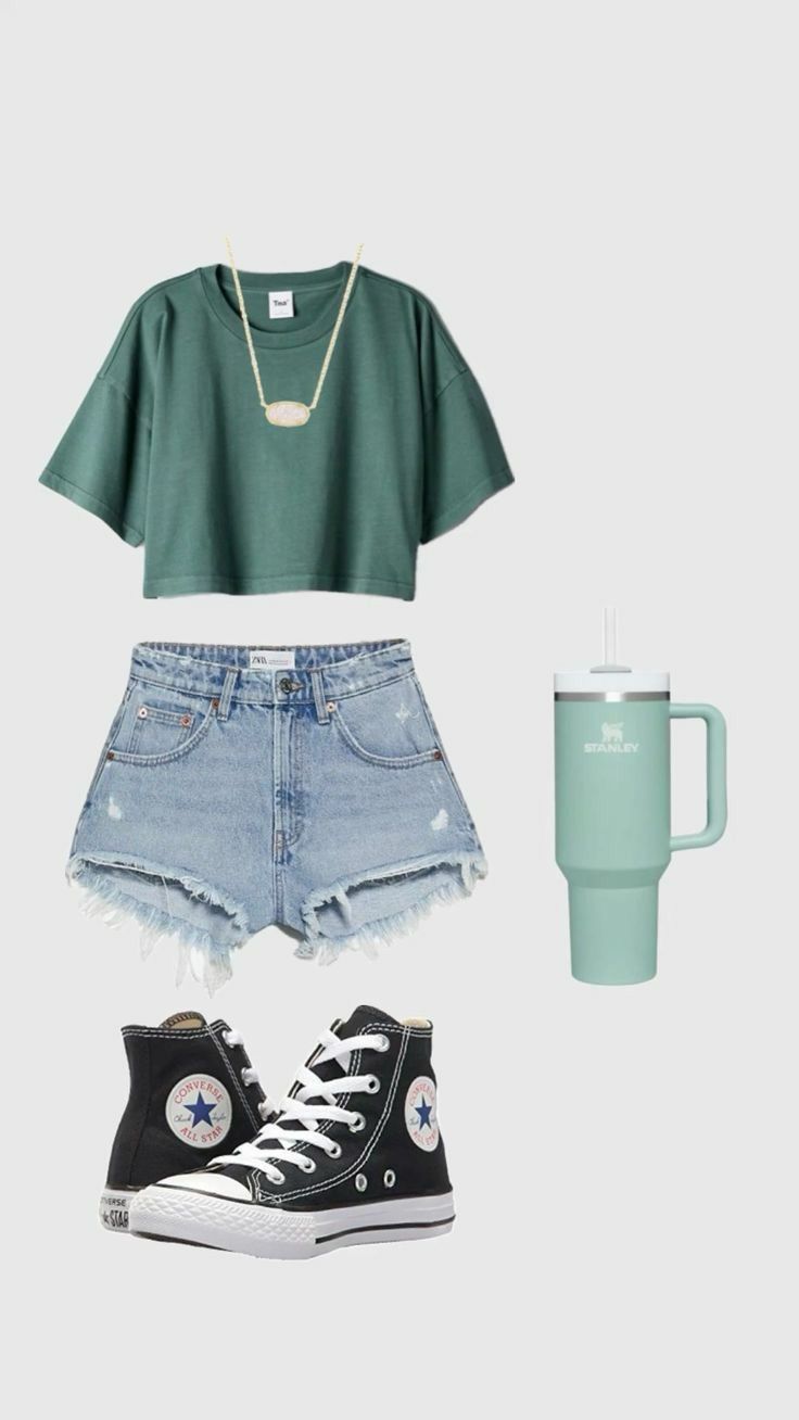 Cute Middle School Outfits Summer, Casual School Outfits Summer Shorts, Cute Outfits Shuffles, Popular Girl Outfits Middle School, Middle School Outfit Ideas 6th Grade, Outfits For 11 Yrs Old, Outfit Ideas Layout Summer, 4th Grade Outfits, Cute Outfits For School 5th Grade