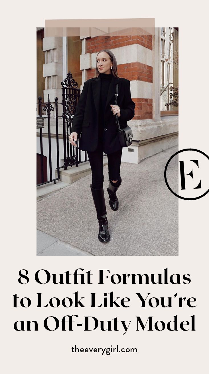 Plain Hoodie Outfit, Elegant Rocker Outfit, Edgy Dress Outfit, How To Dress Like A Model, Fall Fashion Edgy, Black Turtleneck Outfit, Off Duty Model, Rocker Outfit, Edgy Dress