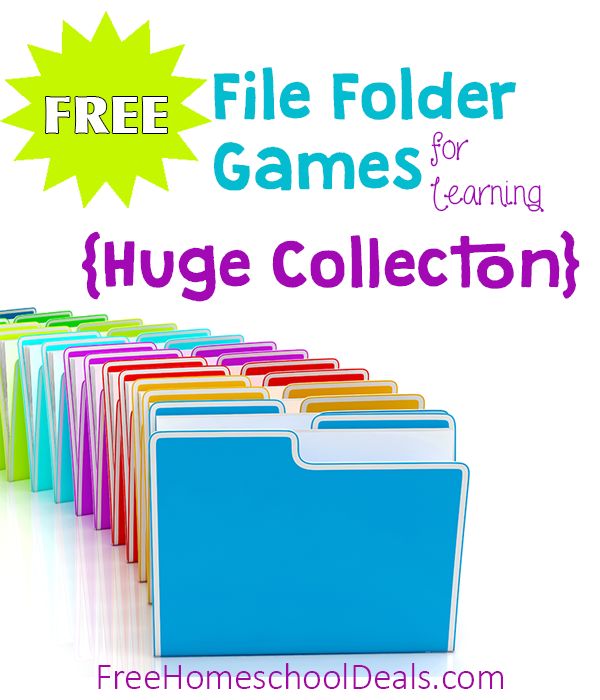 the free file folder games for learning huge collection