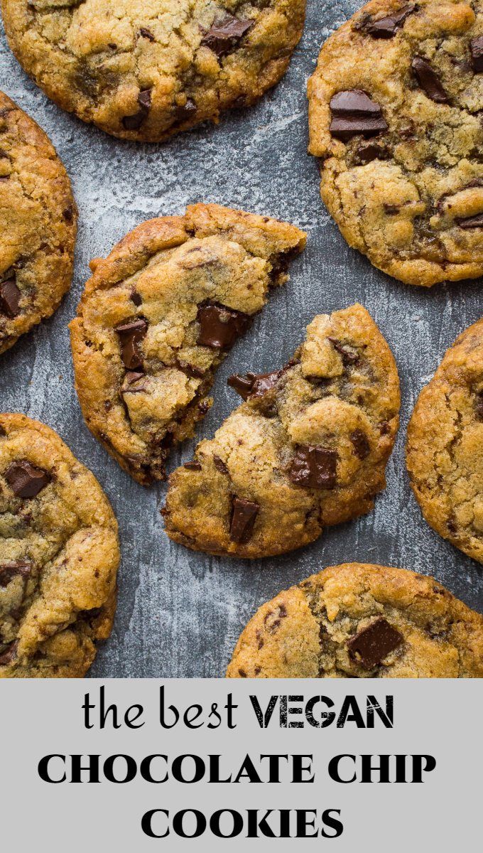 the best vegan chocolate chip cookies