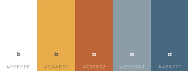 the color scheme for an iphone wallpaper with different colors and numbers, including blue, orange