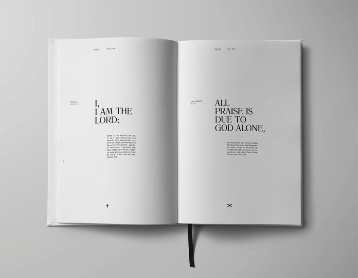 an open book with the words i am the lord written in black and white on it