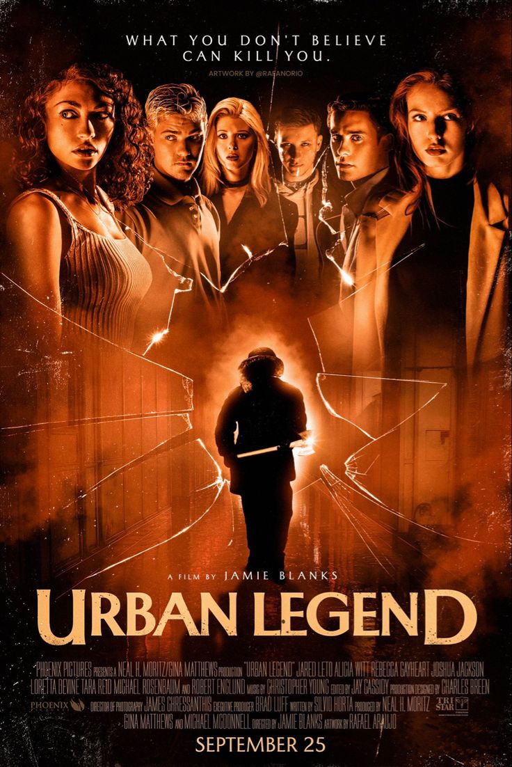 the movie poster for urban legend