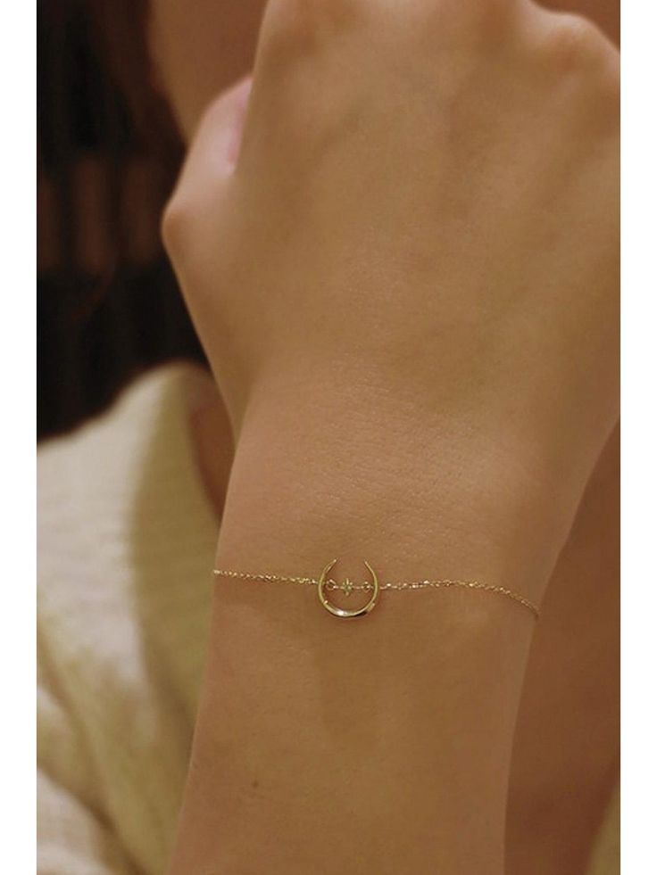 #Gemstone #Elegance #Jewelry #Exploring #the #Beauty #Embracing #Jewelry #of #of #Simplicity #and #Minimalist Moon And Star Chain, Star And Moon Bracelet Gold, Simple Jewelry Bracelet, Silver Bracelet For Women In Style, Bracelets Designs For Women, Simple Bracelets Gold, Dainty Bracelets Gold, Bracelets Gold Simple For Women, Delicate Bracelet Gold