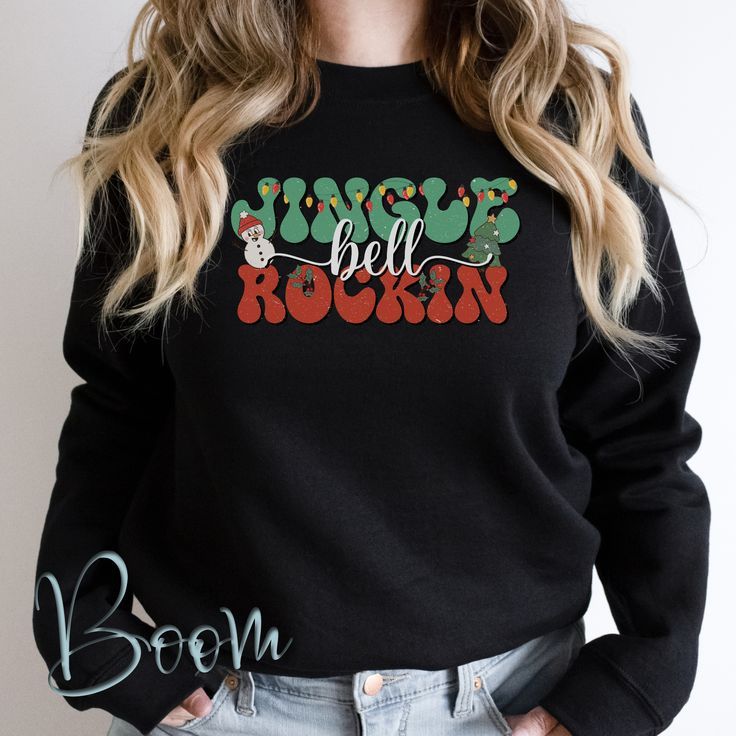 Jingle Bell Rockin Sweatshirt, Santa Sweatshirt, Christmas Shirt, Retro Christmas Shirt, Rockin Christmas Shirt, Jingle Bell Rock Extra Grinchy, Grinch Christmas Shirt, Grinch Shirt, Grinch Shirts, Santa Sweatshirt, Jingle Bell, Grinch Christmas, Christmas Shirt, Christmas Shirts