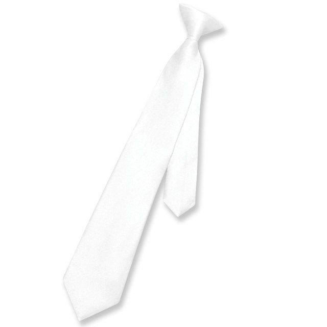 Clip On Necktie | Boys Youth White Clip On Tie White Adjustable Standard Tie, White Suit And Tie Accessories For Summer, White Tie For Black Tie Events, White Ties For Black Tie Events On Father's Day, Neck Tie Pattern, Vesuvio Napoli, Mens Bowtie, Neck Tie Knots, Shirt And Tie