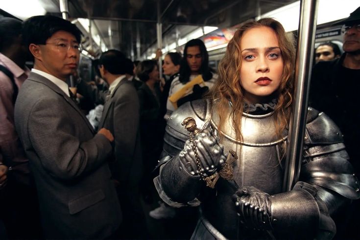 fiona apple as joan of arc on the nyc subway, | Are.na Fiona Apple Subway, Joan Of Arc Fiona Apple, Fiona Apple Joan Of Arc, Fiona Apple Photoshoot, Fiona Apple Core, Joan Of Arc Film, Joan Of Arc Aesthetic, Fiona Apple Aesthetic, Fiona Apple Poster