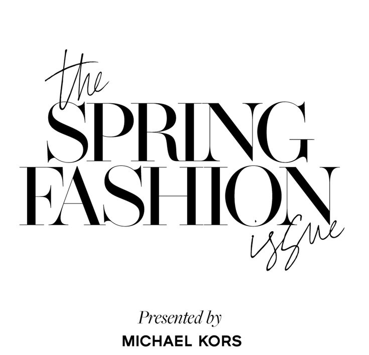 the spring fashion vigne is displayed in black and white text on a white background