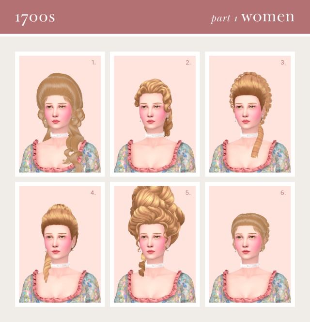 the hairstyles for women are shown in four different styles, including long hair and braid