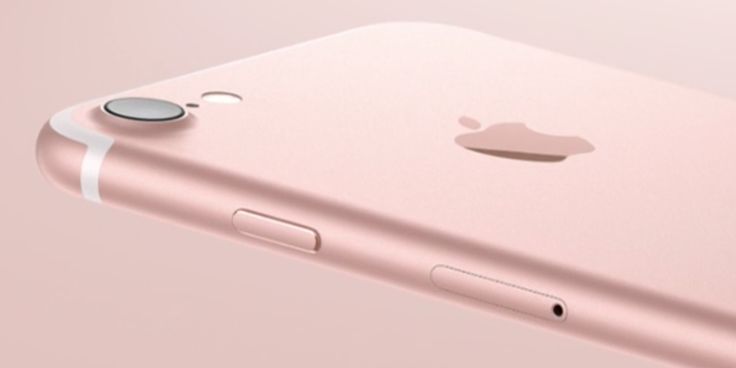 an apple iphone 6s is shown with the camera facing upwards and to the side