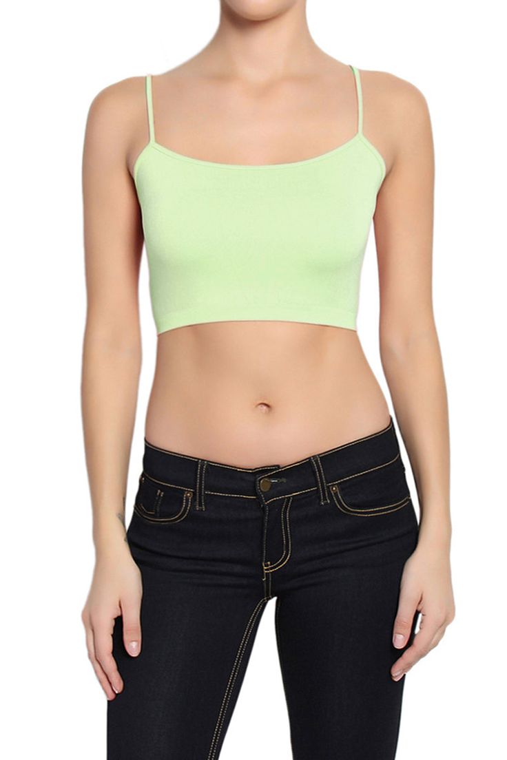 Malta Seamless Strappy Bralette Spring Scoop Neck Crop Top With Built-in Bra, Scoop Neck Crop Top With Built-in Bra For Spring, Stretch Cropped Camisole With Built-in Bra, Spring Cami Sports Bra With Built-in Bra, Summer Cami Sports Bra With Built-in Bra, Green Camisole Crop Top With Built-in Bra, Trendy Scoop Neck Sports Bra With Built-in Bra, Trendy Sports Bra With Built-in Bra And Scoop Neck, Summer Scoop Neck Seamless Sports Bra